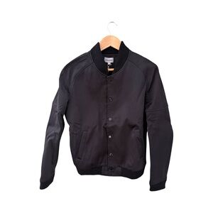 Club Paradise Black Bomber Jacket NWT Size S